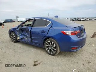 2018 Acura ILX Premium with VIN 19UDE2F86JA001873, listed as a Copart auction lot 55366635 with 34,944 mi miles and Salvage title. Bid and sale history available at DreamBid. Image 2.