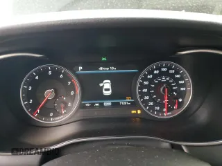 2019 Genesis G70 Advanced with VIN KMTG74LE6KU024096, listed as a Copart auction lot 44221875 with 71,251 mi miles and Salvage Title. Bid and sale history available at carsss.com. Image 9.