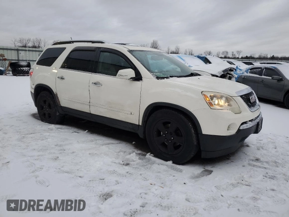 2009 GMC Acadia SLT2 with VIN 1GKEV33D29J138917, listed as a Copart auction lot 84447654 with 174,699 mi miles and Salvage Title. Bid and sale history available at DreamBid. Image 4.