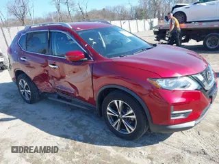 2019 Nissan Rogue SL with VIN 5N1AT2MV2KC720510, listed as a IAAI auction lot 41650468 with 48,905 mi miles. Bid and sale history available at carsss.com. Image 1.