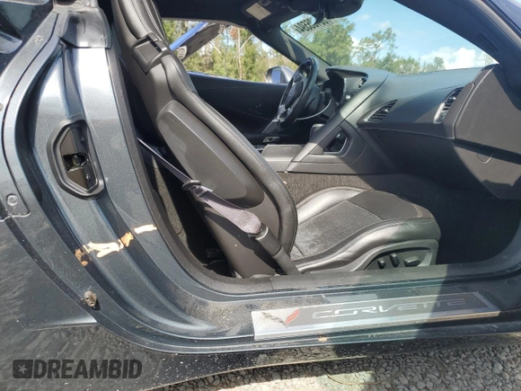 2014 Chevrolet Corvette 3LT with VIN 1G1YF3D70E5127778, listed as a Copart auction lot 80135594 with 0 mi miles and Salvage Title. Bid and sale history available at carsss.com. Image 12.