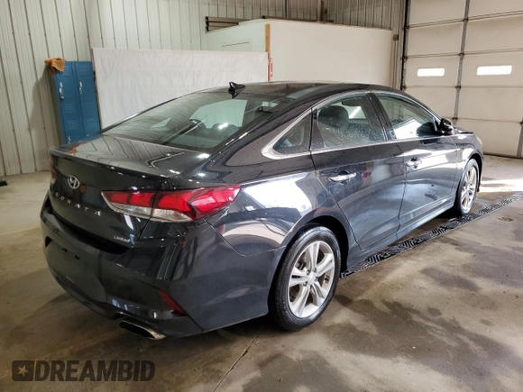 2019 Hyundai Sonata SEL with VIN 5NPE34AF8KH735760, listed as a Copart auction lot 54318655 with 70,917 mi miles and Salvage Title. Bid and sale history available at DreamBid. Image 3.