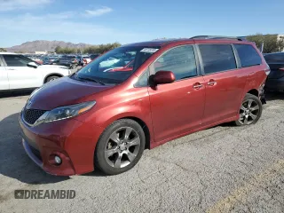 2016 Toyota Sienna SE с VIN 5TDXK3DC2GS755155, выставлен на аукционе Copart как лот 48739705 с пробегом 160 034 миль миль и Списание • Salvage title. История ставок и продаж доступна на DreamBid. Изображение 1.