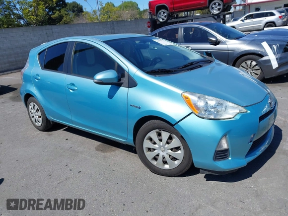 2012 Toyota Prius One with VIN JTDKDTB32C1016141, listed as a IAAI auction lot 41777932 with 231,165 mi miles and . Bid and sale history available at DreamBid. Image 1.