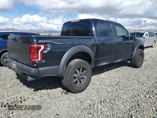 2019 Ford F-150 Raptor with VIN 1FTFW1RG0KFD33992, listed as a Copart auction lot 48814605 with 67,957 mi miles and Salvage Title. Bid and sale history available at carsss.com. Image 3.