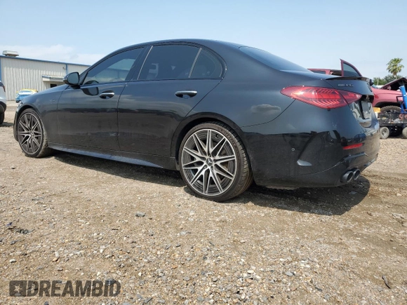 2023 Mercedes-Benz C 43 AMG with VIN W1KAF8HB5PR115101, listed as a Copart auction lot 53560305 with 13,488 mi miles and Salvage title. Bid and sale history available at DreamBid. Image 2.