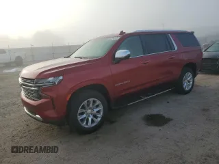 2023 Chevrolet Suburban Premier z VIN 1GNSCFKD8PR174382, wystawiony jako Copart lot #55236275 z przebiegiem 43 997 mil mil oraz Szkoda całkowita • Salvage title. Historia ofert i sprzedaży dostępna na DreamBid. Obrazek 1.