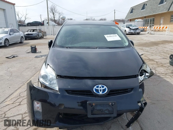 2010 Toyota Prius II with VIN JTDKN3DU9A0066914, listed as a IAAI auction lot 41865149 with 211,806 mi miles. Bid and sale history available at carsss.com. Image 13.