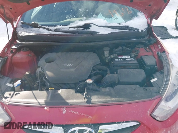 2012 Hyundai Accent SE with VIN KMHCU5AEXCU052771, listed as a IAAI auction lot 41599618 with 230,152 mi miles. Bid and sale history available at carsss.com. Image 10.