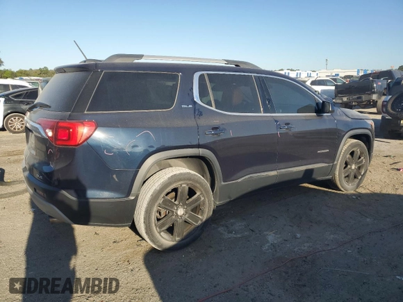 2017 GMC Acadia SLE with VIN 1GKKNLLAXHZ191177, listed as a Copart auction lot 49694455 with 128,002 mi miles and Salvage Title. Bid and sale history available at carsss.com. Image 3.