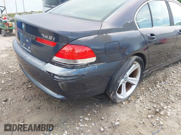 2003 BMW 7 Series 745i with VIN WBAGL63433DP66838, listed as a IAAI auction lot 42548738 with Not provided miles and . Bid and sale history available at DreamBid. Image 6.