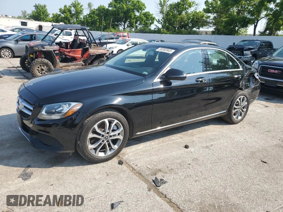 2018 Mercedes-Benz C 300 с VIN WDDWF4KB3JR359635, выставлен на аукционе Copart как лот 59393945 с пробегом 37 400 миль миль и Списание • Salvage title. История ставок и продаж доступна на DreamBid. Изображение 1.