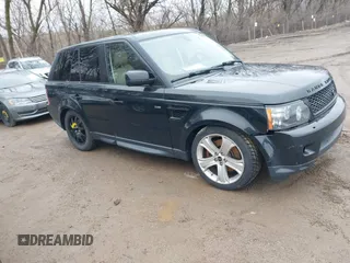 2012 Land Rover Range Rover Sport HSE Lux with VIN SALSK2D48CA726353, listed as a IAAI auction lot 41522417 with 177,539 mi miles and . Bid and sale history available at DreamBid. Image 1.