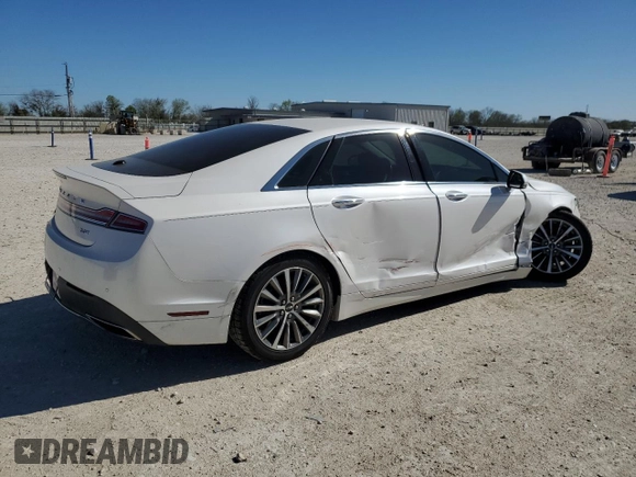 2017 Lincoln MKZ Premiere with VIN 3LN6L5A98HR665781, listed as a Copart auction lot 50019335 with 36,117 mi miles and Salvage title. Bid and sale history available at DreamBid. Image 3.