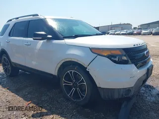 2014 Ford Explorer Sport z VIN 1FM5K8GT6EGC32434, wystawiony jako IAAI lot #42571931 z przebiegiem 170 558 mil mil oraz . Historia ofert i sprzedaży dostępna na DreamBid. Obrazek 1.