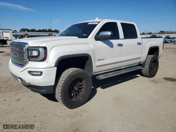 2018 GMC Sierra 1500 Denali with VIN 3GTU2PEC9JG299248, listed as a Copart auction lot 42363545 with 129,029 mi miles and Salvage Title. Bid and sale history available at carsss.com. Image 1.