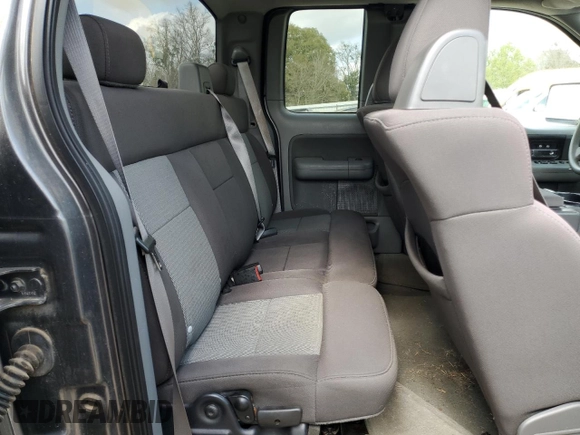 2005 Ford F-150 STX with VIN 1FTRX12W45NB42078, listed as a Copart auction lot 48613525 with 215,237 mi miles and Salvage Title. Bid and sale history available at carsss.com. Image 10.