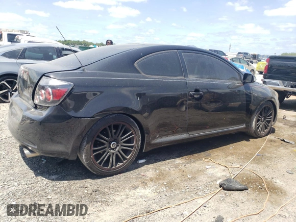 2009 Scion tC with VIN JTKDE167390302286, listed as a Copart auction lot 54697385 with 155,519 mi miles and Salvage Title. Bid and sale history available at carsss.com. Image 3.
