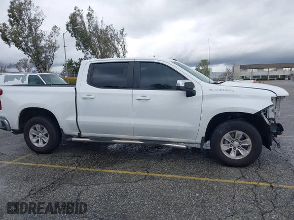 2020 Chevrolet Silverado 1500 LT with VIN 1GCPWCED0LZ327797, listed as a IAAI auction lot 41791760 with 95,425 mi miles. Bid and sale history available at carsss.com. Image 14.
