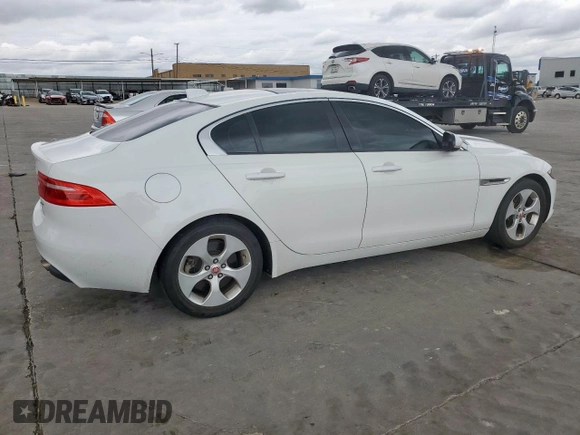 2018 Jaguar XE 25t with VIN SAJAR4FX4JCP31280, listed as a Copart auction lot 50580375 with 125,060 mi miles and Salvage Title. Bid and sale history available at DreamBid. Image 3.