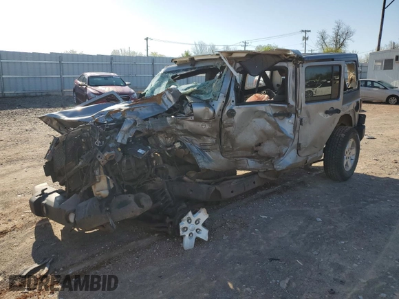 2016 Jeep Wrangler Unlimited Sport RHD with VIN 1C4BJWKG8GL307198, listed as a Copart auction lot 51817325 with Not provided miles and Non repairable. Bid and sale history available at DreamBid. Image 1.