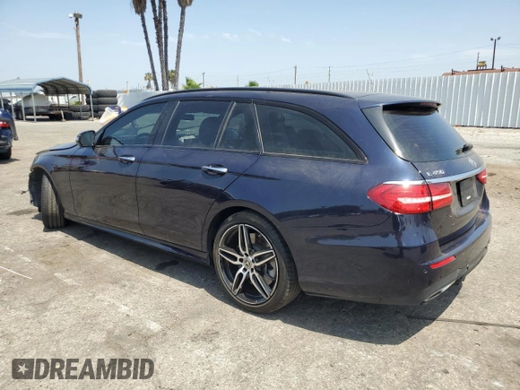 2019 Mercedes-Benz E 450 with VIN WDDZH6JB7KA639496, listed as a Copart auction lot 58442094 with 23,634 mi miles and Salvage Title. Bid and sale history available at DreamBid. Image 2.