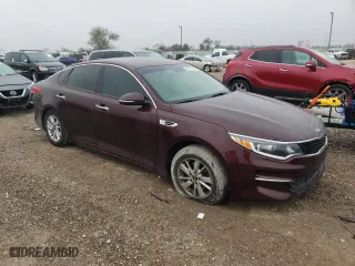 2016 Kia Optima LX with VIN 5XXGT4L39GG109746, listed as a Copart auction lot 84721554 with 99,838 mi miles and Salvage Title. Bid and sale history available at carsss.com. Image 4.