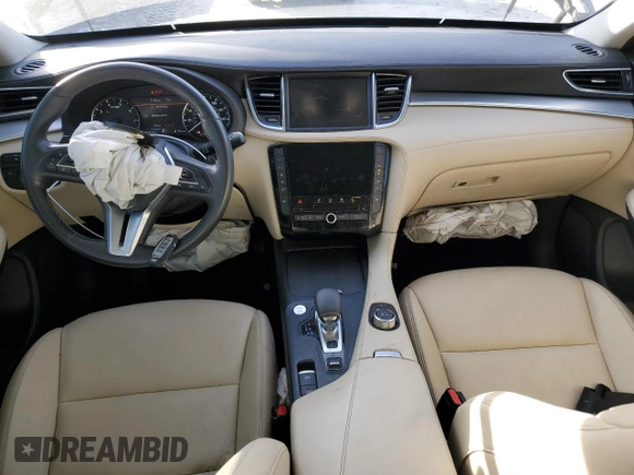 2020 Infiniti QX50 LUXE with VIN 3PCAJ5M14LF115093, listed as a Copart auction lot 73651182 with 35,538 mi miles. Bid and sale history available at carsss.com. Image 8.