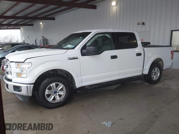 2016 Ford F-150 XL with VIN 1FTEW1CF5GKD18477, listed as a IAAI auction lot 41295275 with 168,271 mi miles and . Bid and sale history available at DreamBid. Image 17.
