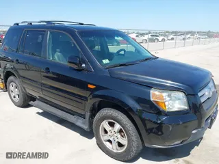 2006 Honda Pilot EX-L with VIN 2HKYF18566H554131, listed as a IAAI auction lot 42014554 with 187,765 mi miles. Bid and sale history available at carsss.com. Image 1.