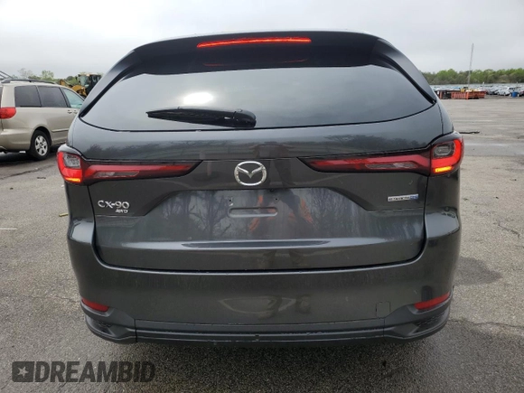 2024 Mazda CX-90 Preferred z VIN JM3KKBHA0R1157666, wystawiony jako Copart lot #56737765 z przebiegiem 10 228 mil mil oraz Szkoda całkowita • Salvage title. Historia ofert i sprzedaży dostępna na DreamBid. Obrazek 6.