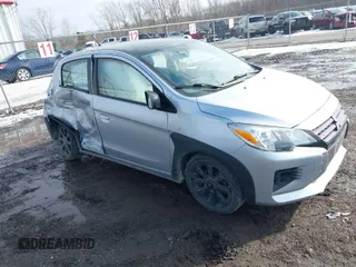 2023 Mitsubishi Mirage Black Edition с VIN ML32AWHJ7PH000985, выставлен на аукционе IAAI как лот 41715630 с пробегом 33 582 миль миль и . История ставок и продаж доступна на DreamBid. Изображение 1.