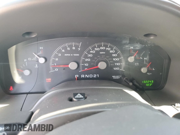 2004 Ford Expedition Special Service with VIN 1FMRU15W84LB85445, listed as a Copart auction lot 59897495 with 132,243 mi miles and Salvage title. Bid and sale history available at DreamBid. Image 9.