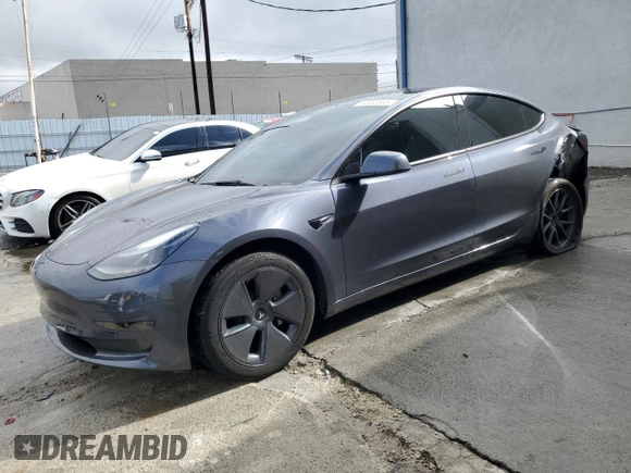 2023 Tesla Model 3 z VIN 5YJ3E1EA7PF695756, wystawiony jako Copart lot #44460865 z przebiegiem 24 033 mil mil oraz Szkoda całkowita • Salvage title. Historia ofert i sprzedaży dostępna na DreamBid. Obrazek 1.