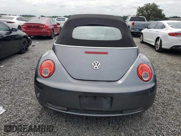 2006 Volkswagen Beetle with VIN 3VWRF31Y96M326846, listed as a Copart auction lot 63213825 with 93,656 mi miles and Salvage title. Bid and sale history available at DreamBid. Image 6.