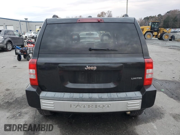 2008 Jeep Patriot Limited with VIN 1J8FT48W48D784052, listed as a Copart auction lot 84466004 with 124,667 mi miles and Salvage Title. Bid and sale history available at DreamBid. Image 6.