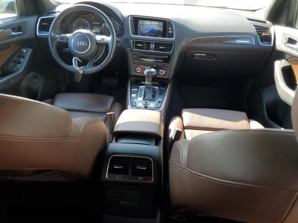 2015 Audi Q5 Premium Plus with VIN WA1LFAFP5FA035183, listed as a Copart auction lot 54483705 with 95,518 mi miles and Clean title. Bid and sale history available at DreamBid. Image 8.