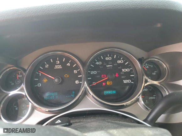 2011 Chevrolet Silverado 1500 LT with VIN 1GCRCSE0XBZ407261, listed as a Copart auction lot 50373095 with 122,315 mi miles and Salvage Title. Bid and sale history available at carsss.com. Image 9.