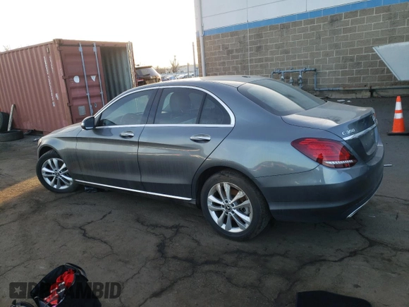 2019 Mercedes-Benz C 300 with VIN WDDWF8EB4KR483269, listed as a Copart auction lot 43979555 with Not Provided miles and Clean Title. Bid and sale history available at carsss.com. Image 2.