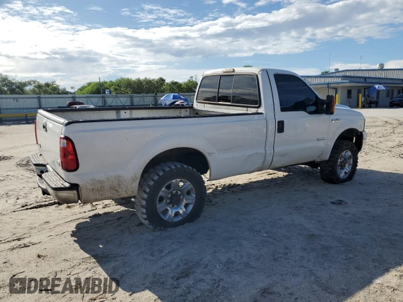 2006 Ford F-250 XL with VIN 1FTSF21P16ED54023, listed as a Copart auction lot 62515915 with 208,888 mi miles and Salvage title. Bid and sale history available at DreamBid. Image 3.