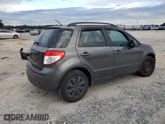 2010 Suzuki SX4 with VIN JS2YA5A38A6301304, listed as a Copart auction lot 73658134 with 119,177 mi miles and Salvage Title. Bid and sale history available at carsss.com. Image 3.