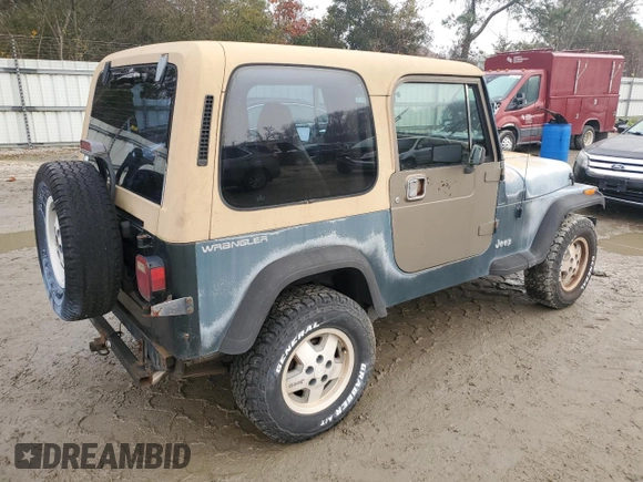 1994 Jeep Wrangler with VIN 1J4FY29S4RP468721, listed as a Copart auction lot 84933274 with 230,097 mi miles and Salvage Title. Bid and sale history available at carsss.com. Image 3.