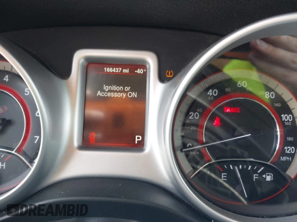 2016 Dodge Journey American Value with VIN 3C4PDCAB0GT134279, listed as a IAAI auction lot 42234584 with 166,437 mi miles and . Bid and sale history available at DreamBid. Image 7.