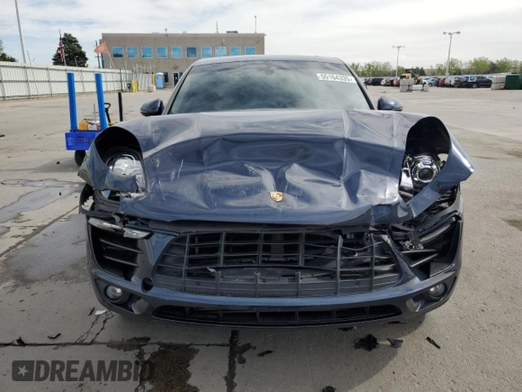 2017 Porsche Macan with VIN WP1AA2A51HLB03458, listed as a Copart auction lot 55164335 with 53,156 mi miles and Salvage title. Bid and sale history available at DreamBid. Image 5.