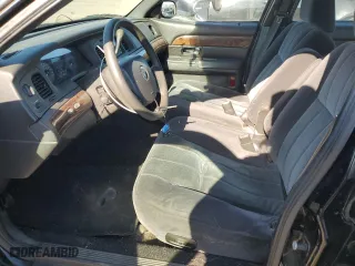 2006 Mercury Grand Marquis GS with VIN 2MEFM74V96X605964, listed as a Copart auction lot 53646475 with 104,147 mi miles and Clean Title. Bid and sale history available at carsss.com. Image 7.