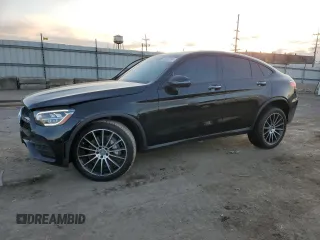 2022 Mercedes-Benz GLC with VIN W1N0J8EB3NG031014, listed as a Copart auction lot 83026784 with 44,194 mi miles and Salvage Title. Bid and sale history available at carsss.com. Image 1.