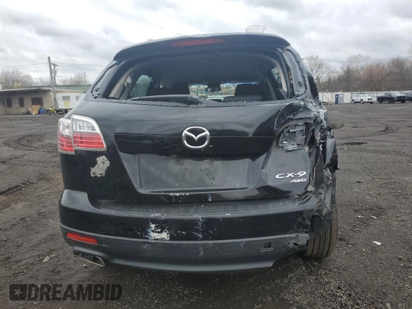 2010 Mazda CX-9 Sport with VIN JM3TB3MV2A0200305, listed as a Copart auction lot 52768685 with 191,537 mi miles and Salvage Title. Bid and sale history available at carsss.com. Image 6.