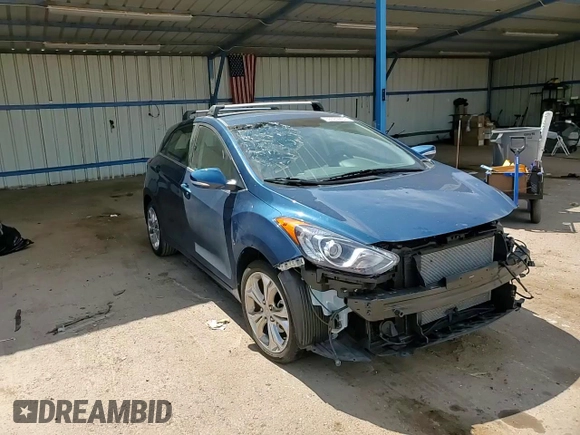 2014 Hyundai Elantra GT with VIN KMHD35LH6EU229835, listed as a Copart auction lot 69384284 with 17,714 mi miles and Salvage Title. Bid and sale history available at carsss.com. Image 11.