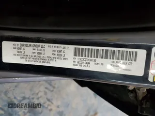 2012 Chrysler 200 Limited z VIN 1C3CCBCG7CN300185, wystawiony jako Copart lot #57810525 z przebiegiem 173 981 mil mil oraz Szkoda całkowita • Salvage title. Historia ofert i sprzedaży dostępna na DreamBid. Obrazek 12.