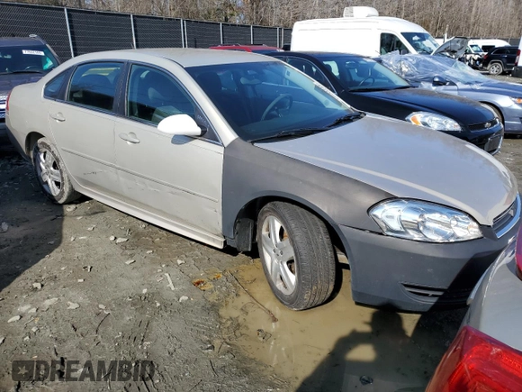 2011 Chevrolet Impala LS Retail with VIN 2G1WA5EK2B1184856, listed as a Copart auction lot 44653745 with 110,914 mi miles and Clean Title. Bid and sale history available at DreamBid. Image 4.